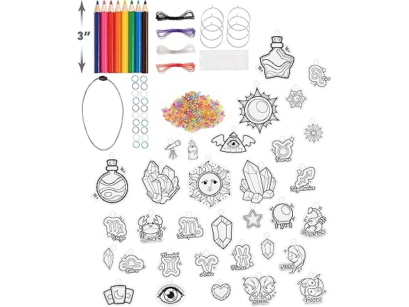 Just Play Shrinky Dinks Astrology Set