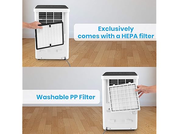 SereneLife 50-Pint Electric Home Compact