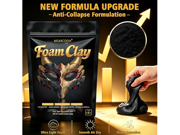 MEARCOOH Modeling air Dry Foam Clay