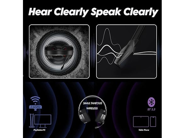 NUBWO G06 Wireless Gaming Headset