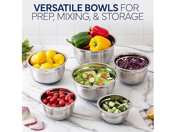 Stainless Steel Mixing Bowls Set