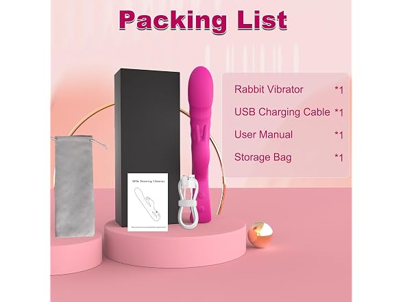 SeYouYou Thrusting Rabbit Vibrator