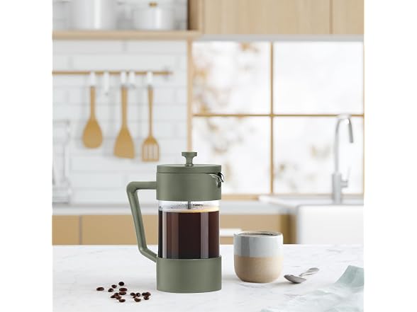 Oggi Borosilicate Glass French Press Coffee Maker - 34oz 