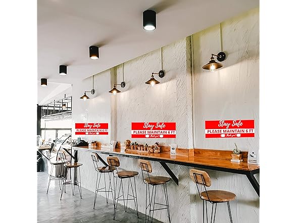 iDKAL Social Distancing Stickers