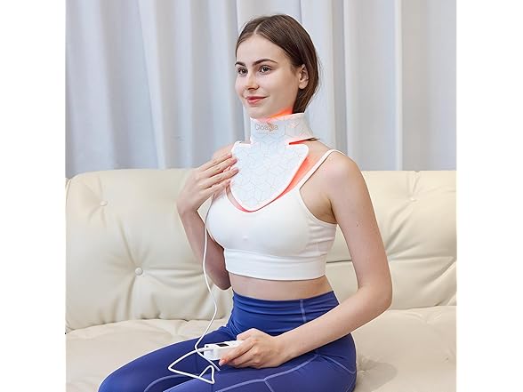LED Red Light Therapy Face Mask & Neck