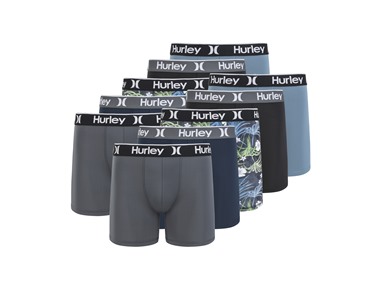 $24.99, Was $64, 60% Off! Hurley Men's 10 Pack Printed Boxer Briefs dealfomo