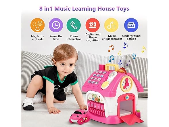 OKREVIEW Montessori Toys for 18M+ Girl G