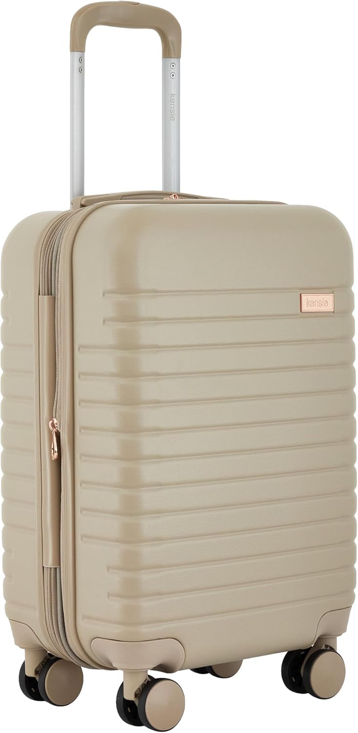 kensie 20" Graceful Hardside Carry-On Luggage - Gallery 8