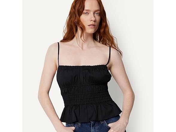 Amazon Essentials Women Regular-fit Smocked Tank