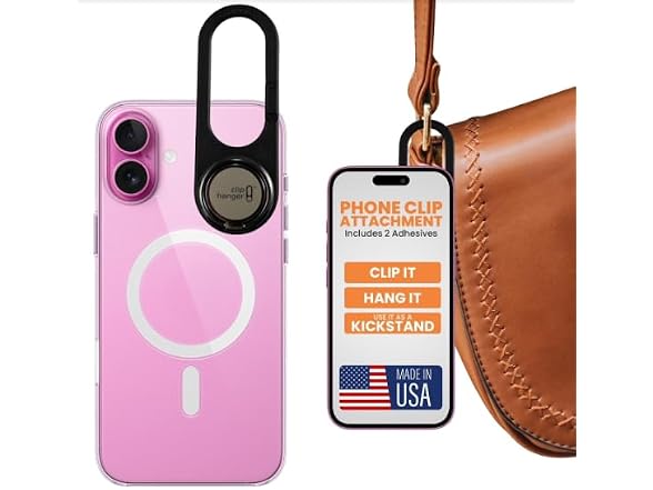 Cliphanger PIVIT with Black Kickstand Holder &