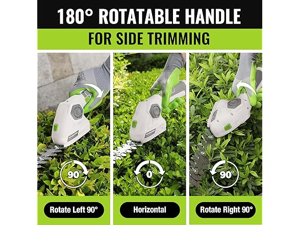 WORKPRO 7.2V 2 in 1 Grass Shear Trimmer