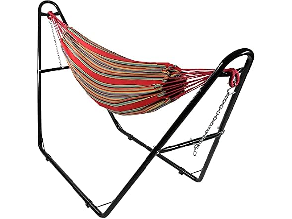 Sunnydaze Decor Sunset-MHS-Combo Hammock Stand