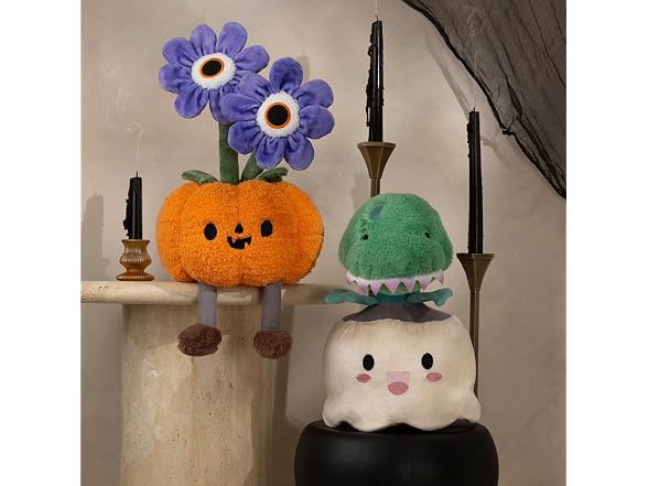 Russ Greenhouse 12-Inch Pumpkin Flower Plush