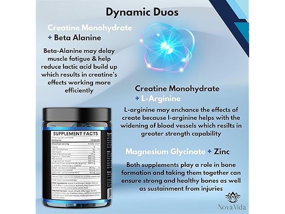 NovaVida Creatine Monohydrate Gummies