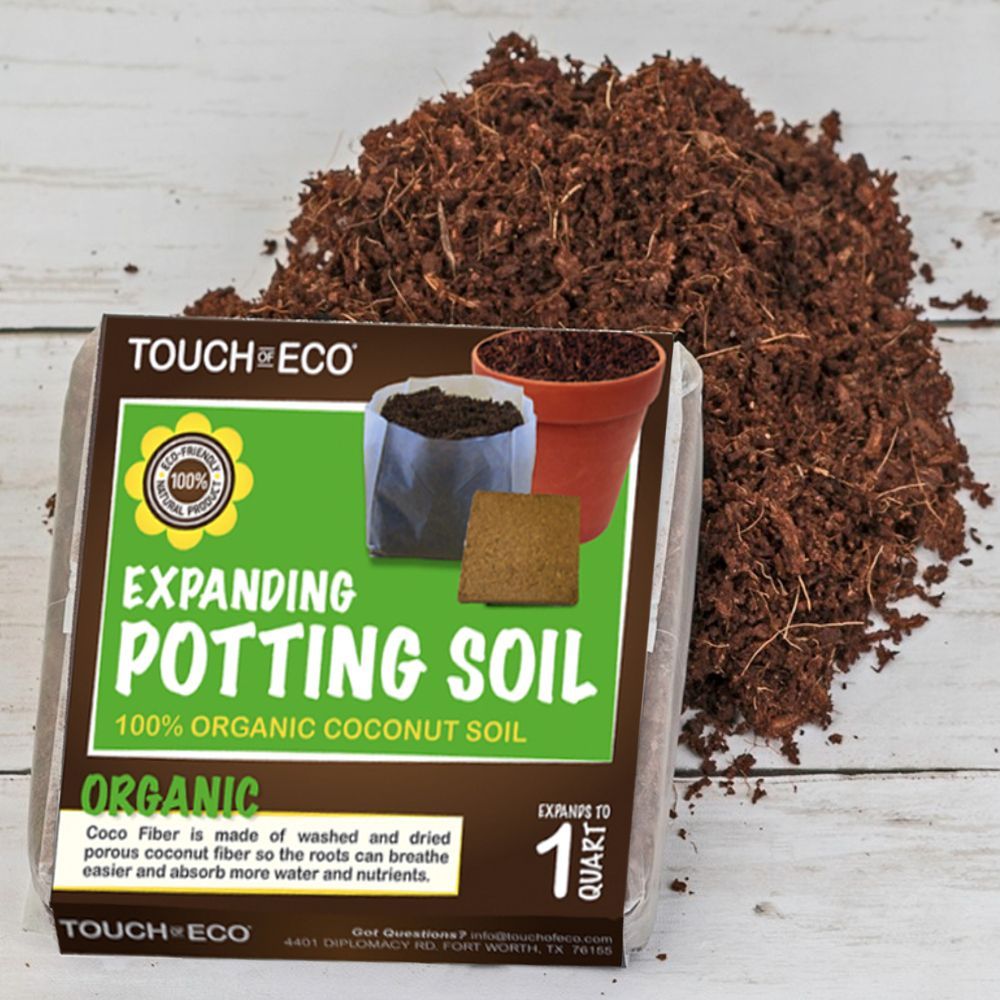 Natural Coco Fiber Expanding Soil-3pk - Gallery 8