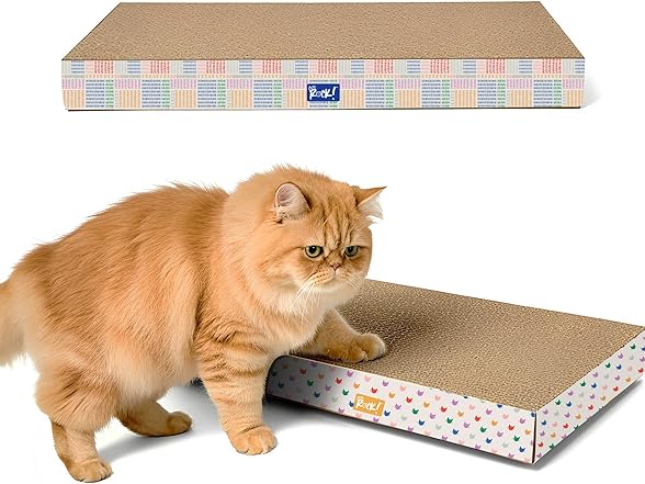 Cats Rock Scratching Board for Cats, Icon and Squares