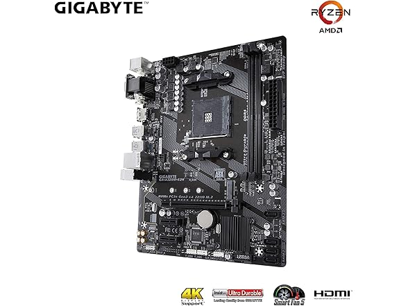 Gigabyte GA-A320M-S2H AMD A320 Socket