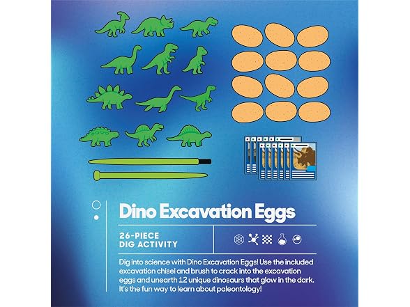 Discovery™ Dino Excavation Eggs STEM Kit