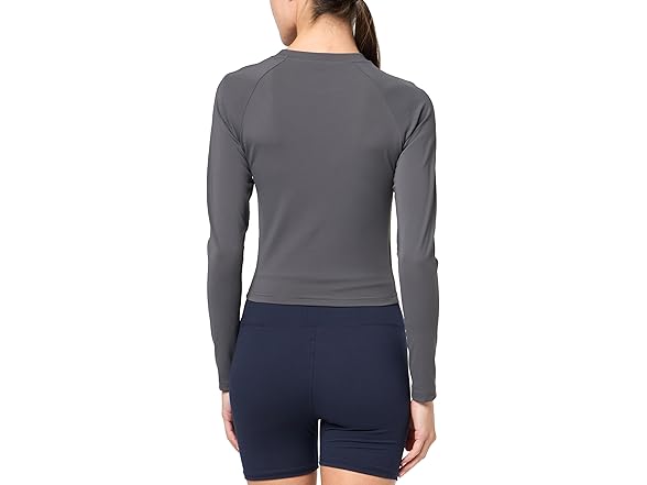 GGOV Womens Long Sleeve Crop Workout Tops