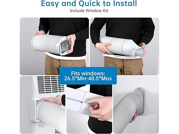 dainslef 750sqft 14000 BTU Portable Air Conditioner
