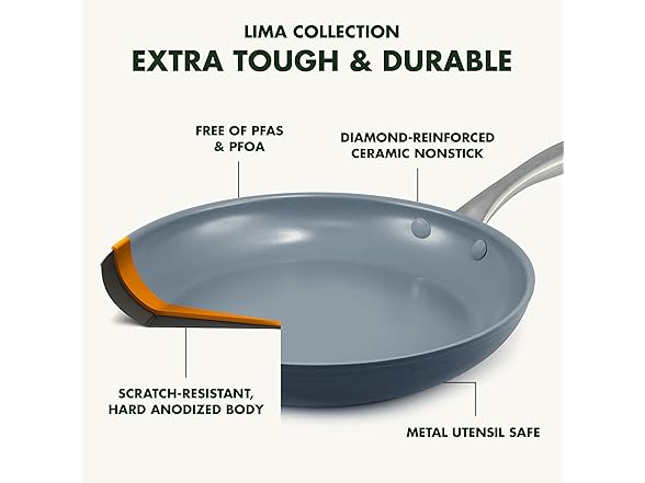 GreenPan Lima Nonstick 8" Frying Pan 