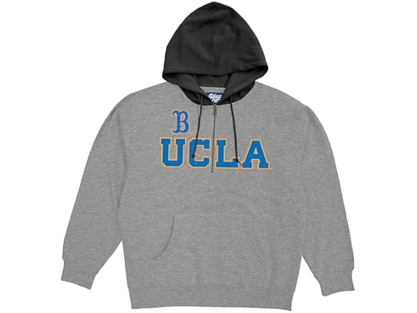 Blue 84 NCAA Half Zip Hooded Sweatshirt