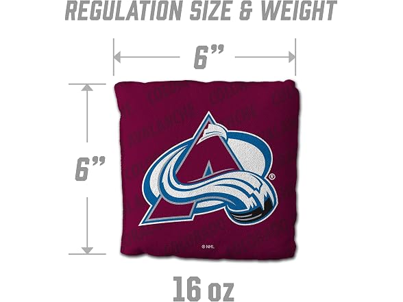 YouTheFan NHL Cornhole Bags (4-Pack)