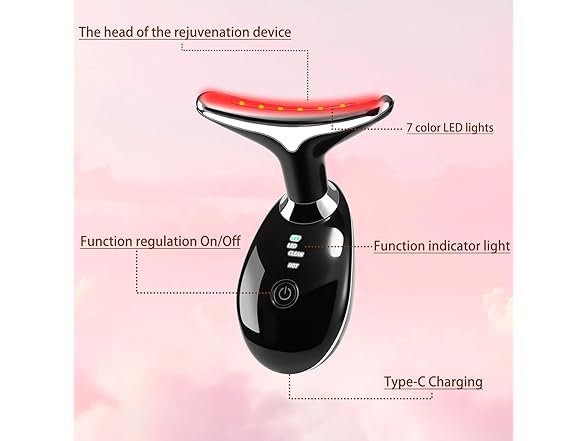 VGY 7-in-1 Glow Facial Massager
