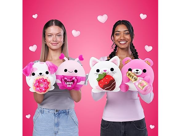 Snackles Valentine’s Edition 8-Inch Plush Toy