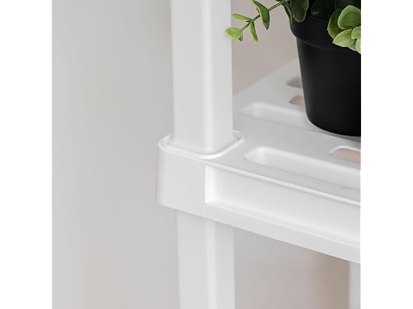 IRIS USA 3-Tier Light Duty Plastic Shelving