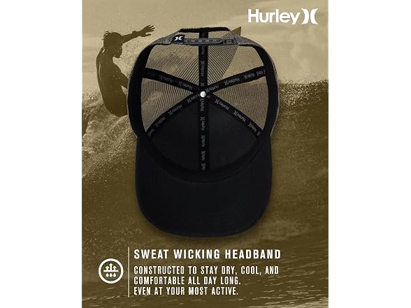 Hurley Men's M Fairway Trucker Hat Cap