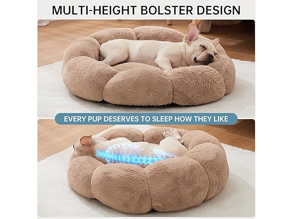 Calming Donut Dog & Cat Bed