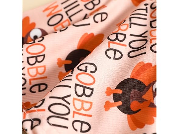 Toddler Girl Thanksgiving Romper Set