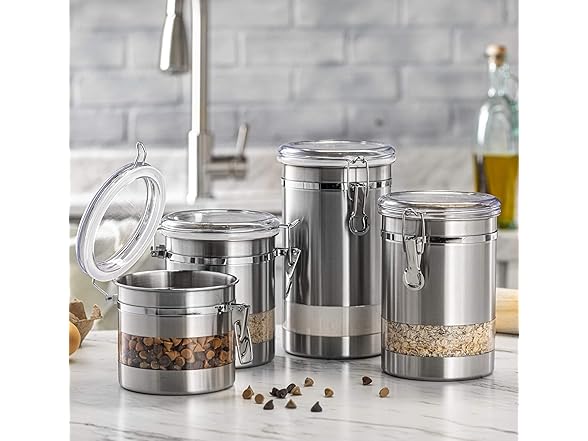 Airtight Food Storage Canister Set