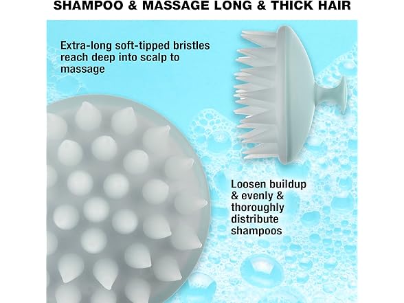 Conair Scalp Massage Brush for Long & Thick Hair