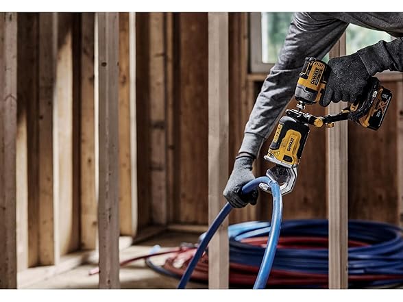 DEWALT DWAPVCIR Impact Cutter with Brace Bracket
