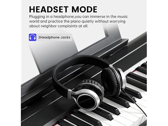 AODSK 88-Key Weighted Digital Piano