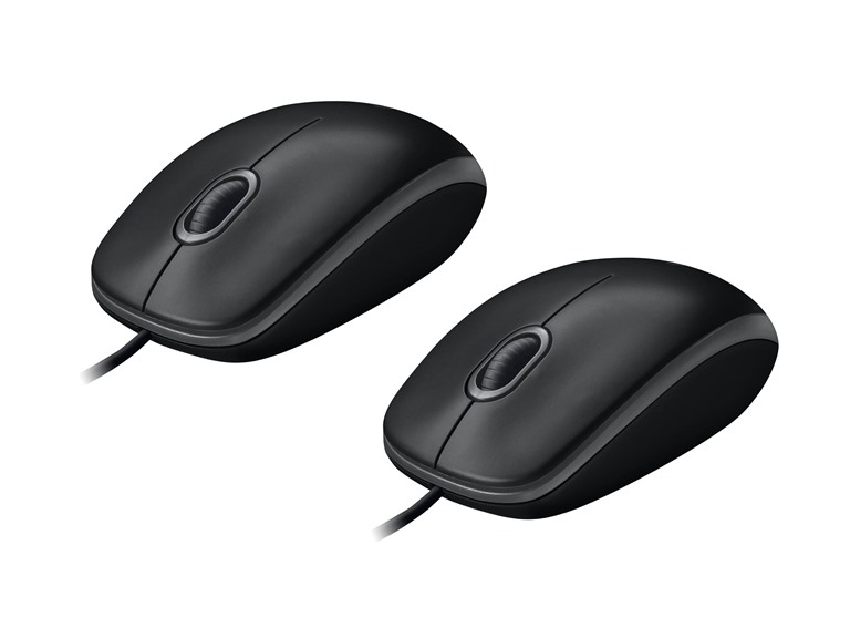 Logitech M100 Corded Mouse (2-Pack)