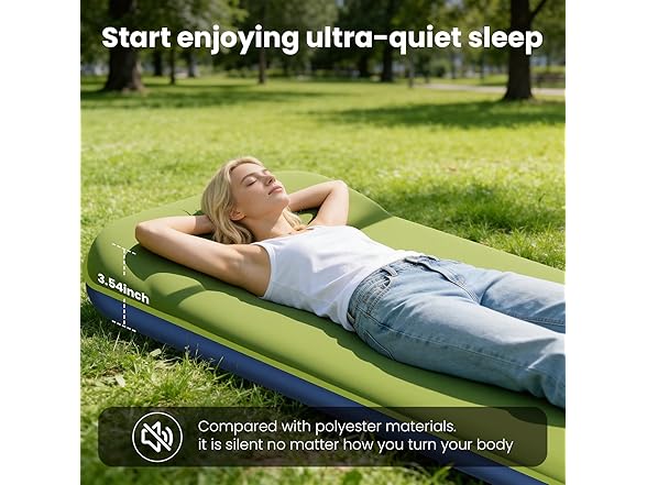 TEKIK Memory Foam Camping Pad