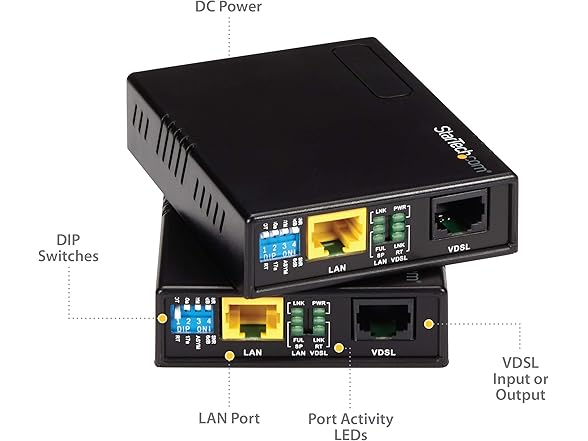 StarTech 10/100 VDSL2 Ethernet Extender Kit