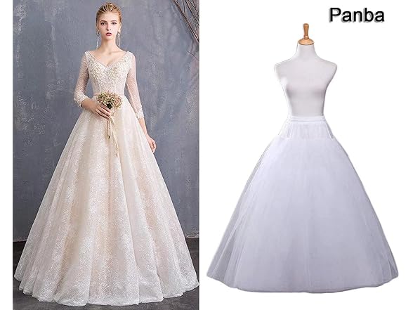 Cenast (OS) A-line Hoopless Petticoat Dresses