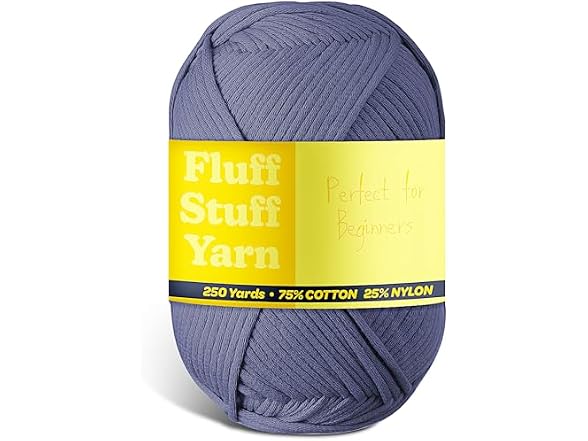 Soft Yarn for Crocheting Crochet Blue