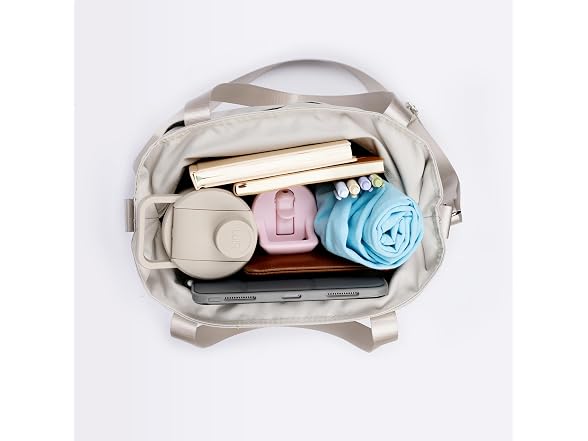 Simple Modern Tote Bag for Women Almond Birch