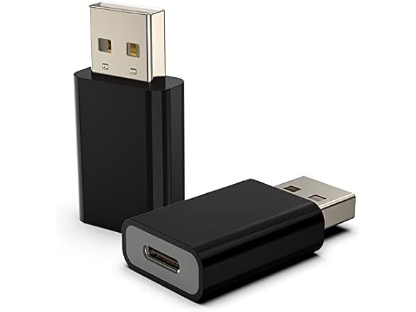 LMUBOY USB to USB-C Female Adapter Pack-
