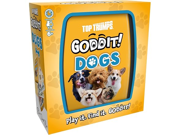 Top Trumps Dogs Goddit! Card Game for Kids and Adults