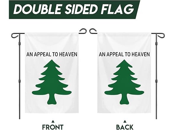 Appeal To Heaven Garden Flag 12x18
