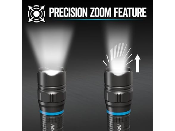 Energizer Rayovac T2000 LED Flashlight 3 Pack