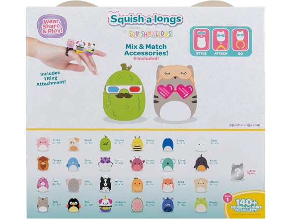 Squish-a-longs 25 Pack - Series 1