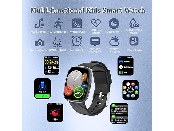AXYWINBO Kids Smart Watch