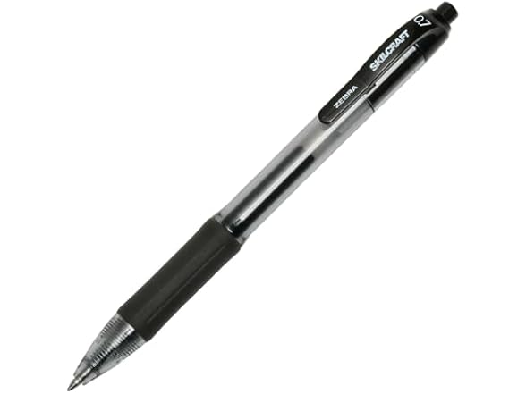 Skilcraft Gel Pen, Retractable